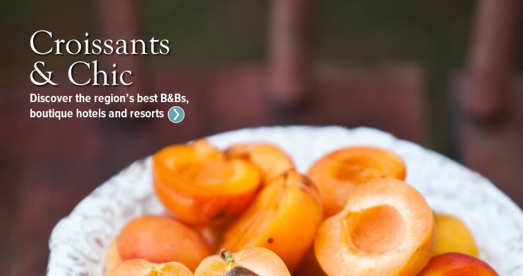 Click the slide above to browse B&Bs and boutique hotels