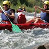 Kayaking down the River Orb