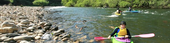 Canoeing in Languedoc