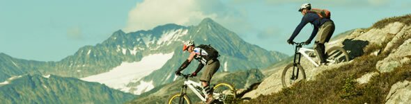 Mountain biking in Languedoc, south France
