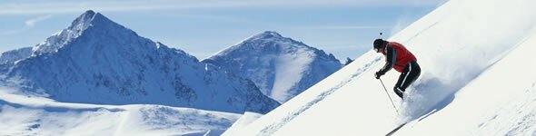 Skiing in Languedoc's Pyrenees