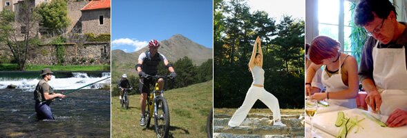 Activity holidays and courses in the south of France