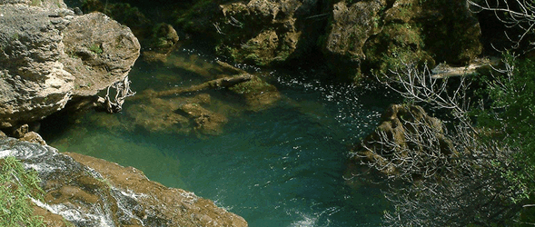 The river Vis at Cirque de Navacelles