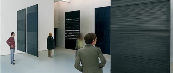 The amazing Pierre Soulages gallery, Musee Fabre, Montpellier