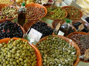 Olives - sold in every Languedoc market