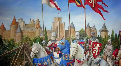 cathar knights carcassonne