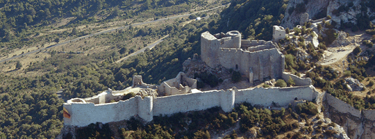 Chateau de Peyrepertuse, Cathar castle