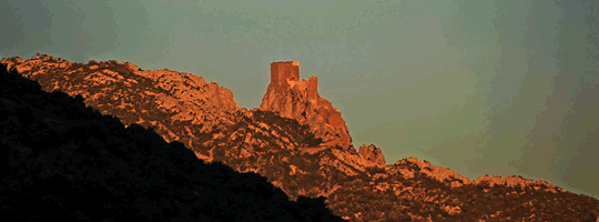 Chateau de Queribus, Cathar castle