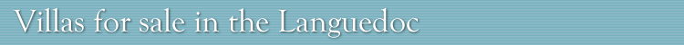 Langeudoc villas