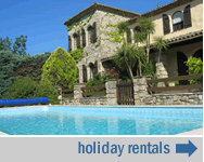 French holiday rentals, B&Bs, Languedoc France