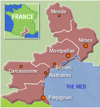 Tourist information on Languedoc