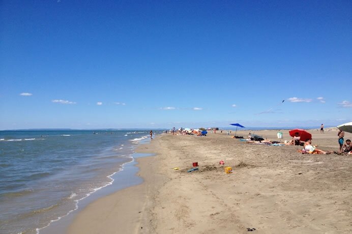 Languedoc's biggest beach