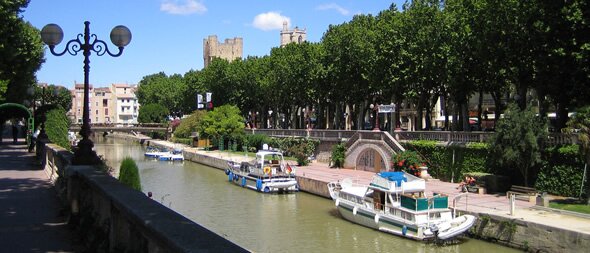 Narbonne, from the Canal de la Robine