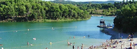 Languedoc's lake and river beaches