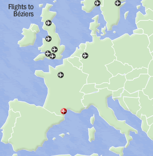 Flights to Beziers
